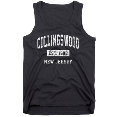 Collingswood New Jersey Nj Vintage Sports Tank Top