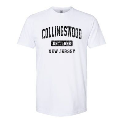 Collingswood New Jersey Nj Vintage Sports Softstyle CVC T-Shirt