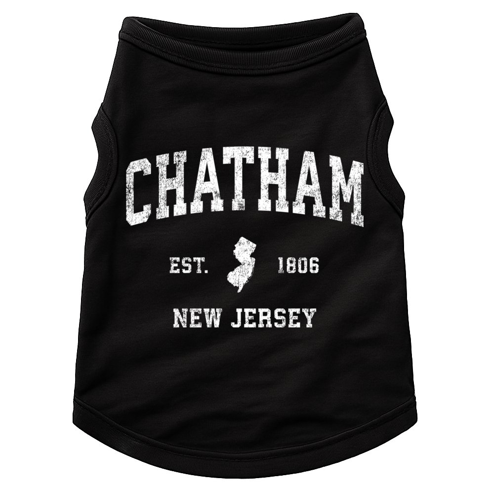 Chatham New Jersey Nj Vintage Athletic Sports Doggie Tank