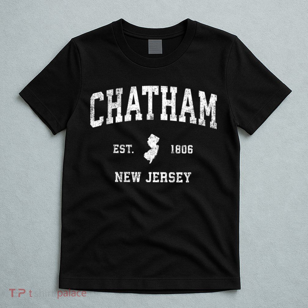 Chatham New Jersey Nj Vintage Athletic Sports T-Shirt