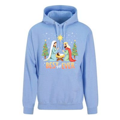 Christmas Nativity Jesus Is The Reason Unisex Surf Hoodie