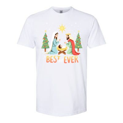 Christmas Nativity Jesus Is The Reason Softstyle CVC T-Shirt