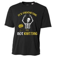 Crocheting Not Knitting Crocheter Crochet Cooling Performance Crew T-Shirt