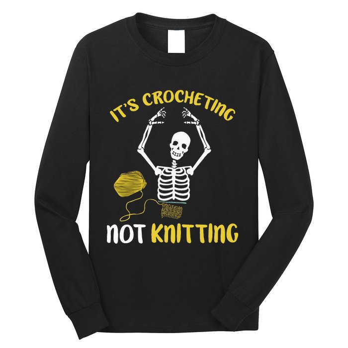 Crocheting Not Knitting Crocheter Crochet Long Sleeve Shirt