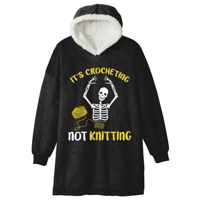 Crocheting Not Knitting Crocheter Crochet Hooded Wearable Blanket