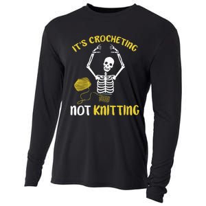 Crocheting Not Knitting Crocheter Crochet Cooling Performance Long Sleeve Crew