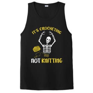 Crocheting Not Knitting Crocheter Crochet PosiCharge Competitor Tank