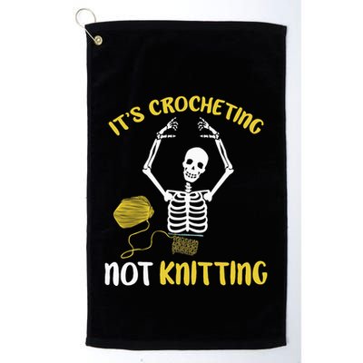 Crocheting Not Knitting Crocheter Crochet Golf Towel