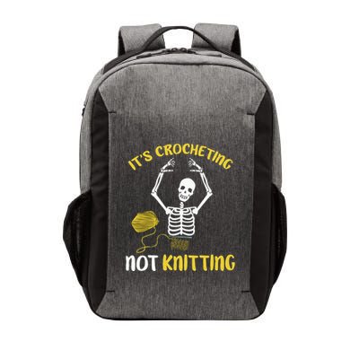 Crocheting Not Knitting Crocheter Crochet Vector Backpack