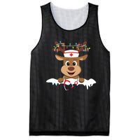 Christmas Nurse Love Nicu Rn Er Santa Reindeer Nurse Hat Elf Mesh Reversible Basketball Jersey Tank