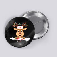 Christmas Nurse Love Nicu Rn Er Santa Reindeer Nurse Hat Elf Button