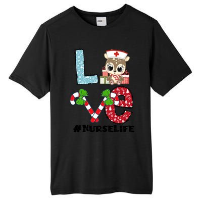 Christmas Nurse Love Nicu Rn Er Santa Reindeer Nurse Xmas Meaningful Gift Tall Fusion ChromaSoft Performance T-Shirt