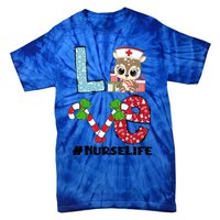 Christmas Nurse Love Nicu Rn Er Santa Reindeer Nurse Xmas Meaningful Gift Tie-Dye T-Shirt