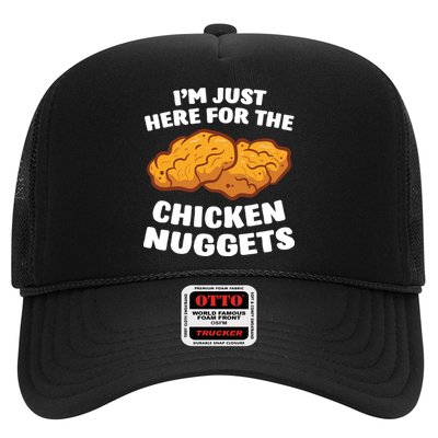 Chicken Nuggets Lover Im Just Here For The Chicken Nuggets Trucker Hat