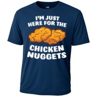 Chicken Nuggets Lover Im Just Here For The Chicken Nuggets Performance Shirt