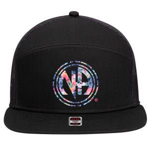 Cool Na Logo Narcotics Anonymous Na Aa Funny Gift 7 Panel Mesh Trucker Snapback Hat