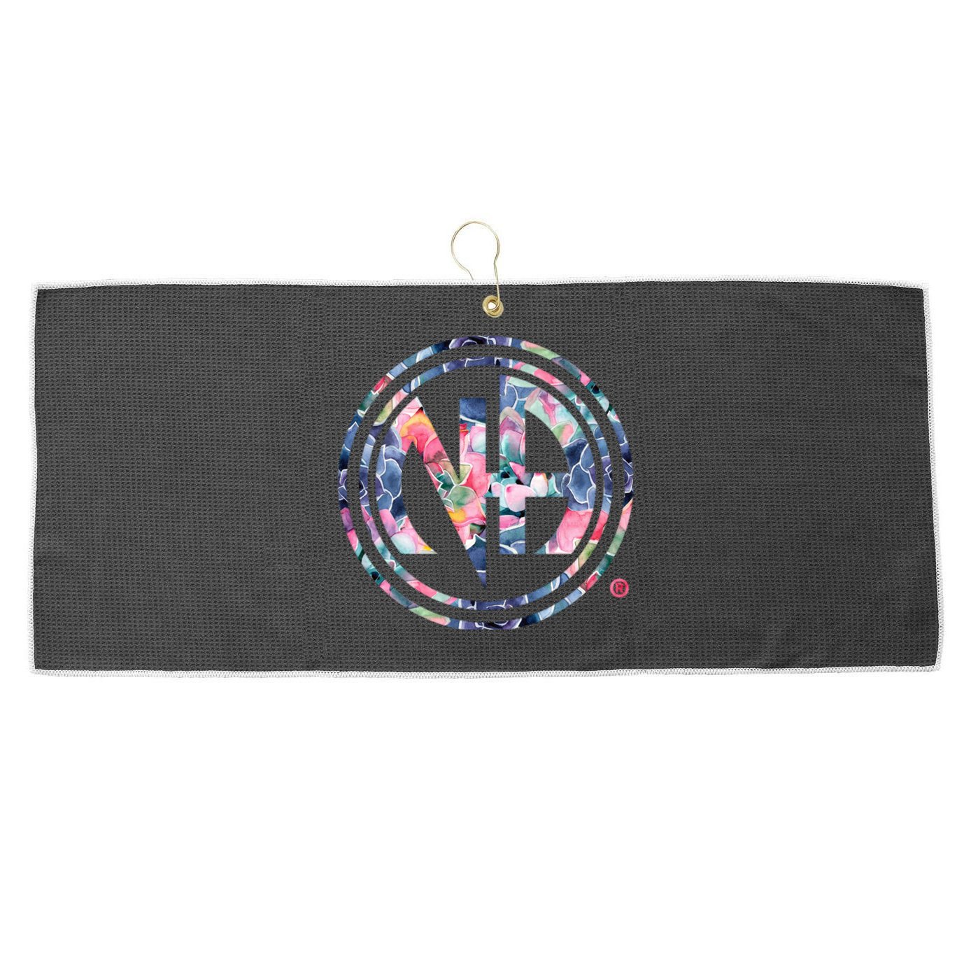 Cool Na Logo Narcotics Anonymous Na Aa Funny Gift Large Microfiber Waffle Golf Towel