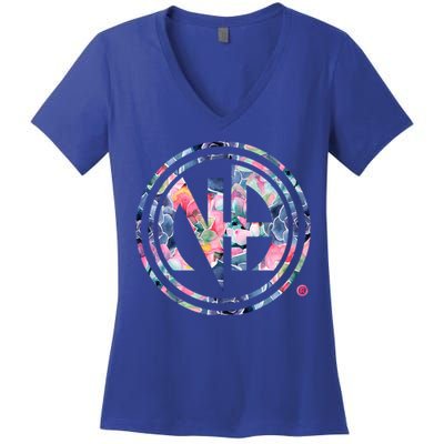 Cool Na Logo Narcotics Anonymous Na Aa Funny Gift Women's V-Neck T-Shirt