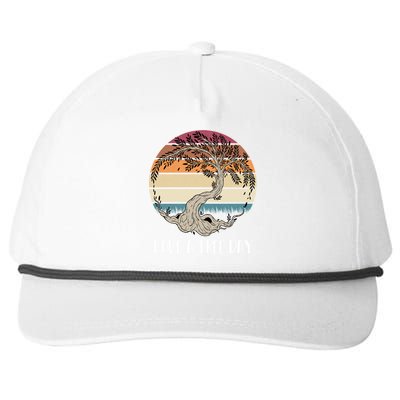 Celebrate National Love A Tree Day May 16 Great Gift Snapback Five-Panel Rope Hat