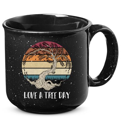 Celebrate National Love A Tree Day May 16 Great Gift 15oz Campfire Ceramic Mug