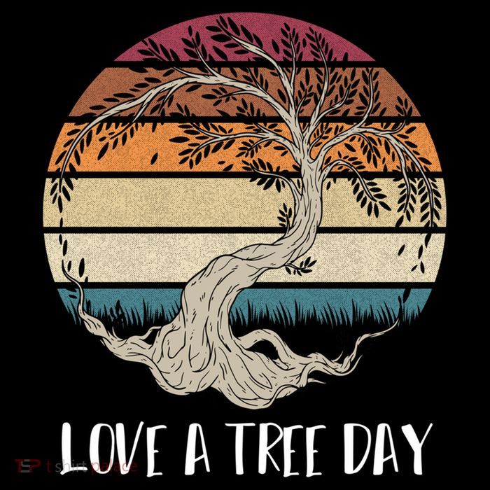 Celebrate National Love A Tree Day May 16 Great Gift Flatbill Hat