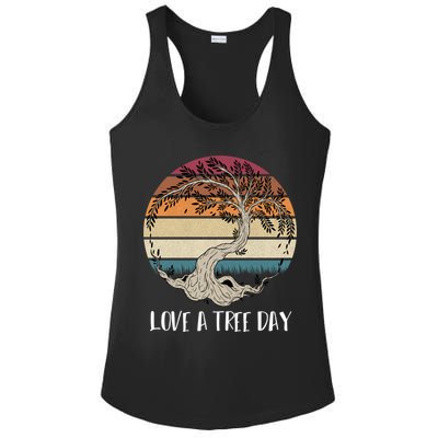 Celebrate National Love A Tree Day May 16 Great Gift Ladies PosiCharge Competitor Racerback Tank