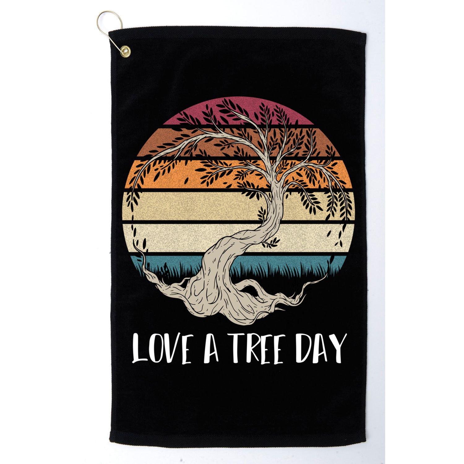 Celebrate National Love A Tree Day May 16 Great Gift Golf Towel