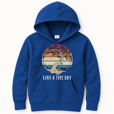 Celebrate National Love A Tree Day May 16 Great Gift Kids Hoodie