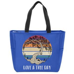 Celebrate National Love A Tree Day May 16 Great Gift Zip Tote Bag