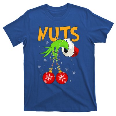 Chest Nuts Matching Chestnuts Christmas Snow Couples T-Shirt