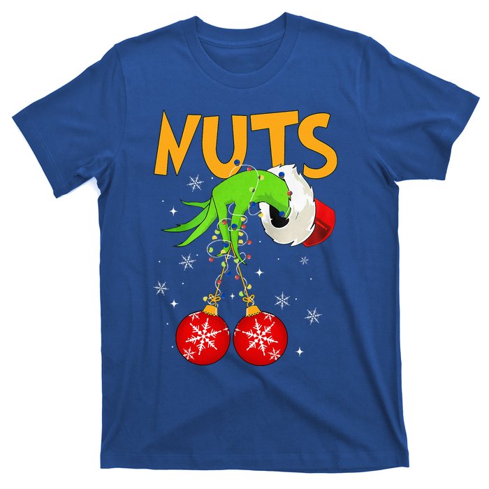 Chest Nuts Matching Chestnuts Christmas Snow Couples T-Shirt