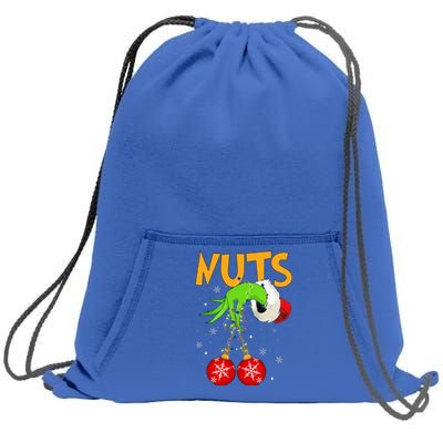 Chest Nuts Matching Chestnuts Christmas Snow Couples Sweatshirt Cinch Pack Bag