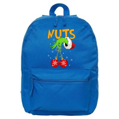 Chest Nuts Matching Chestnuts Christmas Snow Couples 16 in Basic Backpack