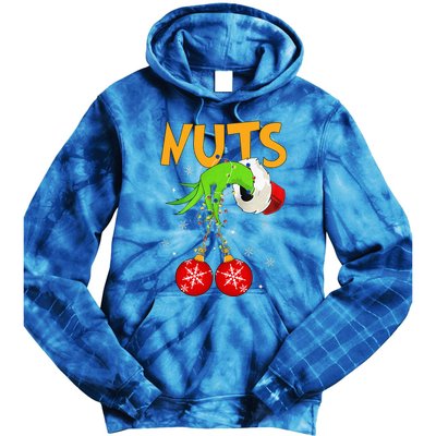 Chest Nuts Matching Chestnuts Christmas Snow Couples Tie Dye Hoodie