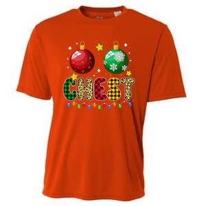 Chest Nuts Matching Chestnuts Funny Christmas Couples Chest Gift Cooling Performance Crew T-Shirt