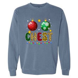 Chest Nuts Matching Chestnuts Funny Christmas Couples Chest Gift Garment-Dyed Sweatshirt