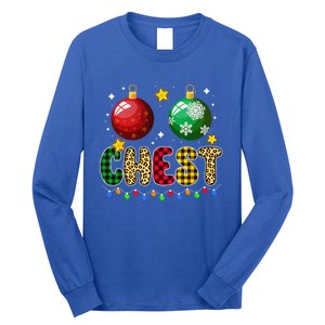 Chest Nuts Matching Chestnuts Funny Christmas Couples Chest Gift Long Sleeve Shirt