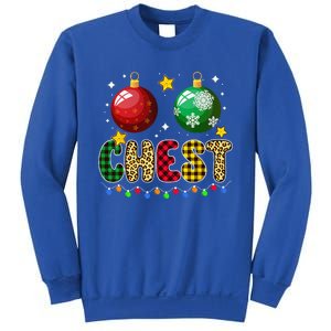 Chest Nuts Matching Chestnuts Funny Christmas Couples Chest Gift Sweatshirt