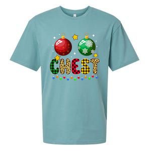 Chest Nuts Matching Chestnuts Funny Christmas Couples Chest Gift Sueded Cloud Jersey T-Shirt