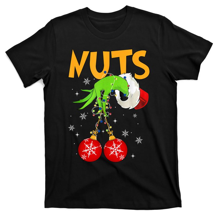 Chest Nuts Matching Chestnuts Christmas Snow Couples T-Shirt