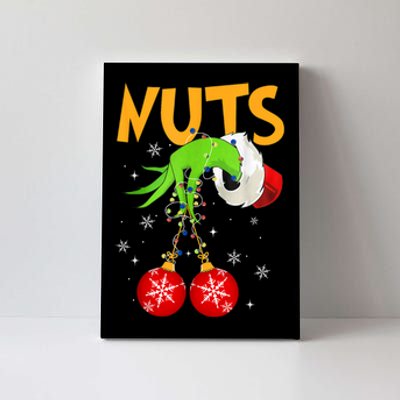 Chest Nuts Matching Chestnuts Christmas Snow Couples Canvas