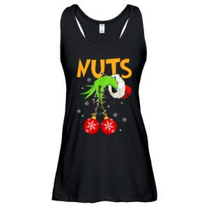 Chest Nuts Matching Chestnuts Christmas Snow Couples Ladies Essential Flowy Tank