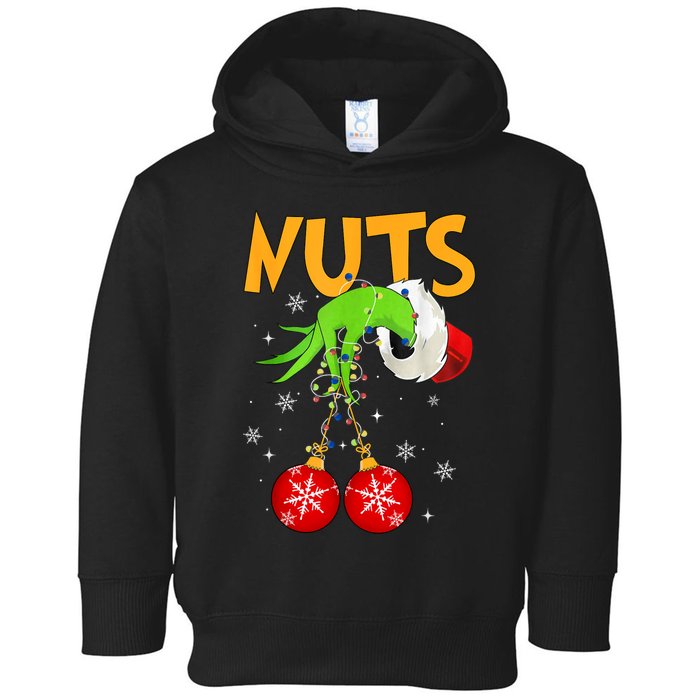 Chest Nuts Matching Chestnuts Christmas Snow Couples Toddler Hoodie