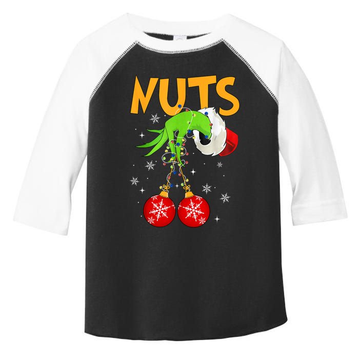 Chest Nuts Matching Chestnuts Christmas Snow Couples Toddler Fine Jersey T-Shirt