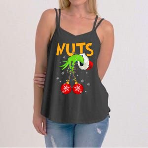 Chest Nuts Matching Chestnuts Christmas Snow Couples Women's Strappy Tank