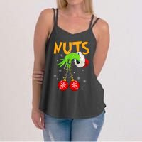 Chest Nuts Matching Chestnuts Christmas Snow Couples Women's Strappy Tank