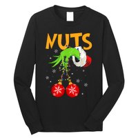 Chest Nuts Matching Chestnuts Christmas Snow Couples Long Sleeve Shirt