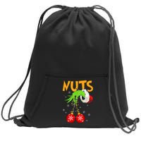 Chest Nuts Matching Chestnuts Christmas Snow Couples Sweatshirt Cinch Pack Bag