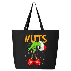 Chest Nuts Matching Chestnuts Christmas Snow Couples 25L Jumbo Tote