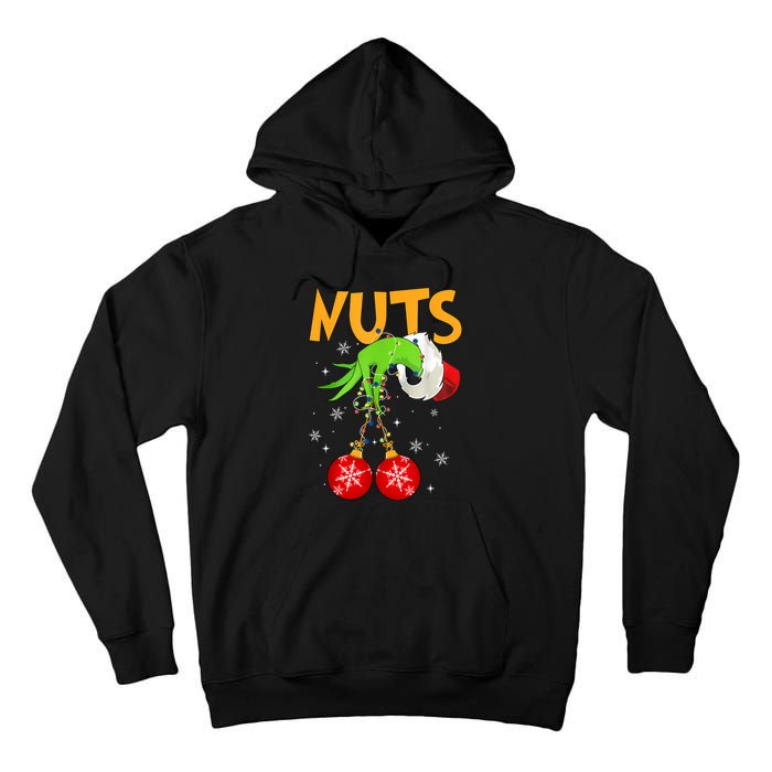 Chest Nuts Matching Chestnuts Christmas Snow Couples Tall Hoodie